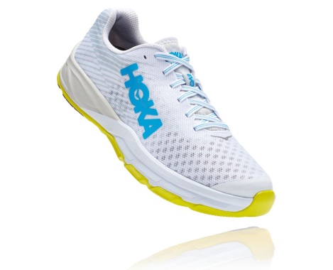 Bezecke Topanky Hoka One One EVO Carbon Rocket Panske Biele (49BUDJGCW)